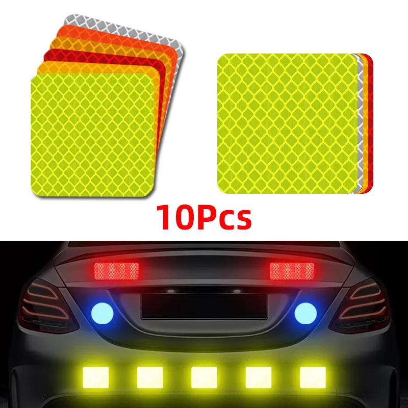 Car motorcycle bicycle Bumper Reflective Stickers Reflective Warning