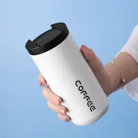 Coffee Thermos Bottle Travel Mug Stainless Steel with Leak Proof Screw Lid Coffee Cup Portable Keep Warm or Cold Water Bottle 4