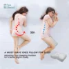 Leg Knee Pillow Side Sleeping Pillows Spine Alignment Pillow Between Leg Pillow Support Pillows Equipped With Anti-Slip Strap 2