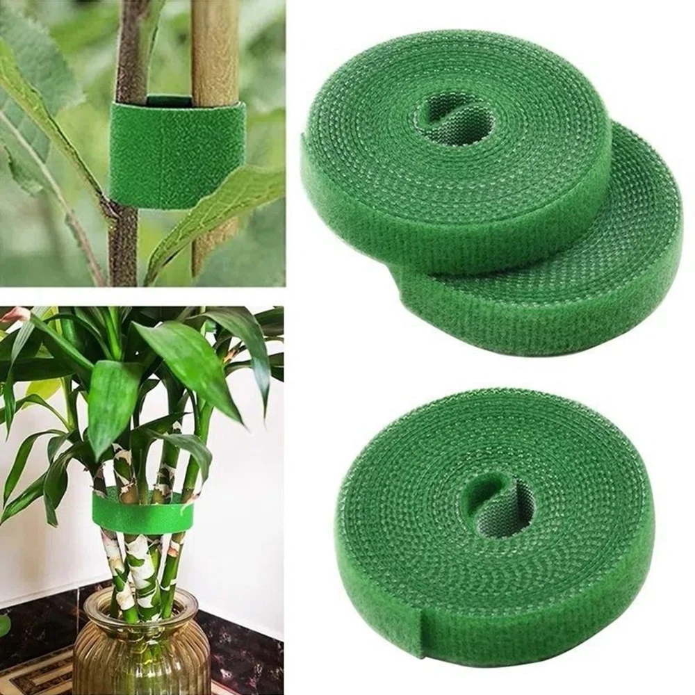 Durable Velcro Plant and Cable Strap - Nylon Self-Adhesive Hook Tie, 5M/10M