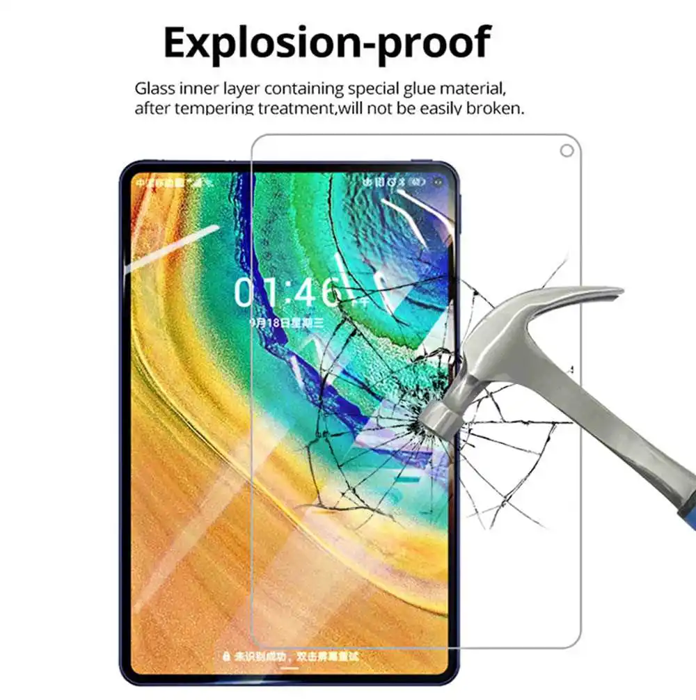 11D Protective Tempered Glass For Huawei MatePad Pro 10.8 5G Screen Protector Film wall mount tablet holder