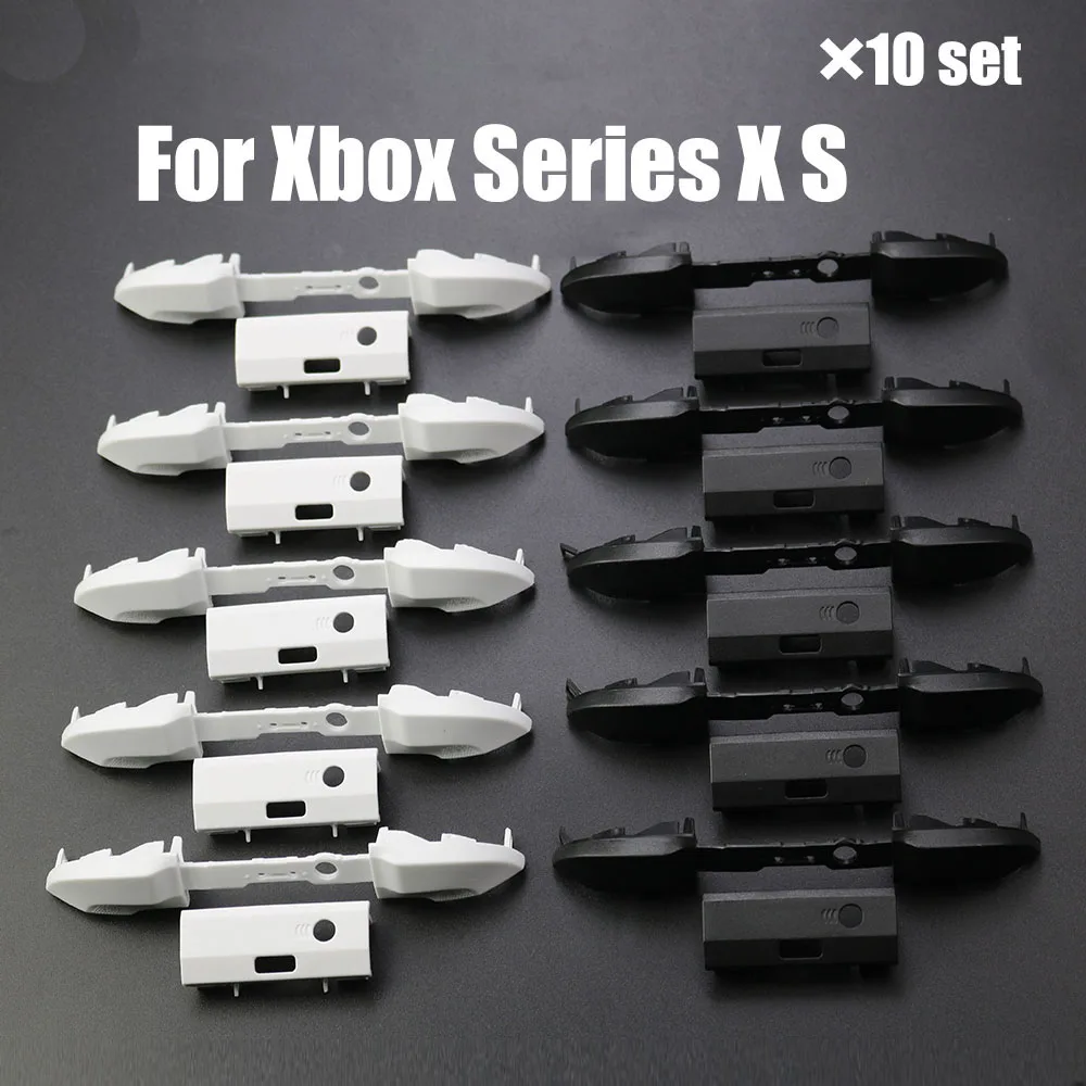 10 Sets White Black RB LB Bumper Button for XBox Series S X Controller