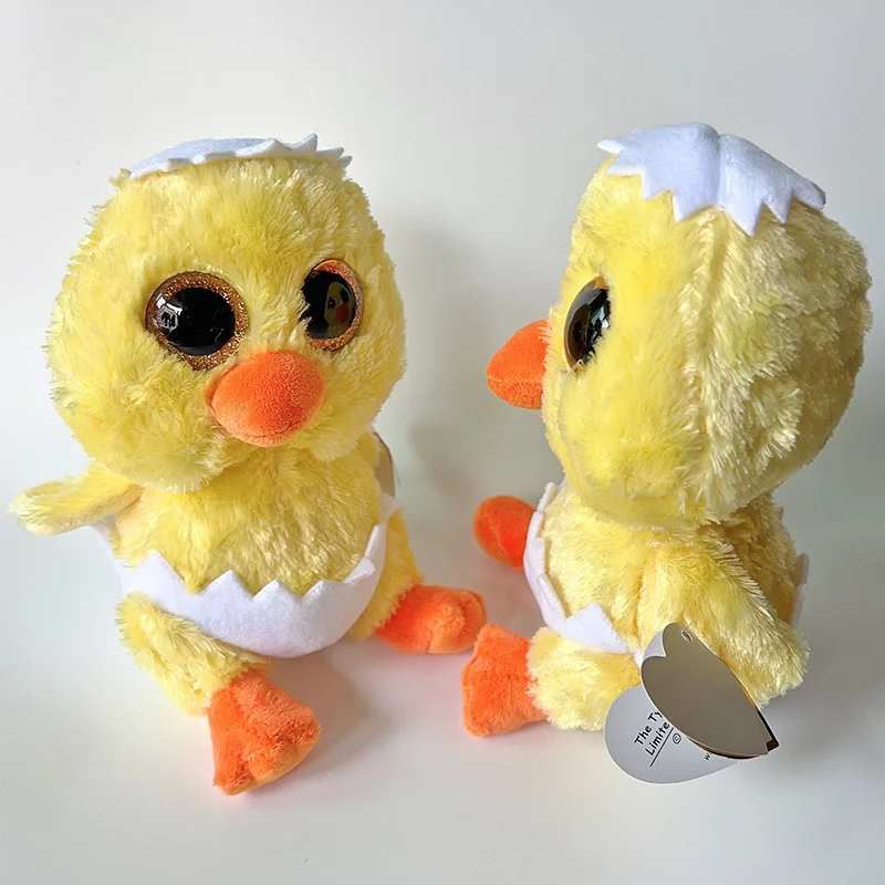 TY Beanie Boo's Peetie Chick – 15 Cm Oster-Kuscheltier Mit Glubschaugen