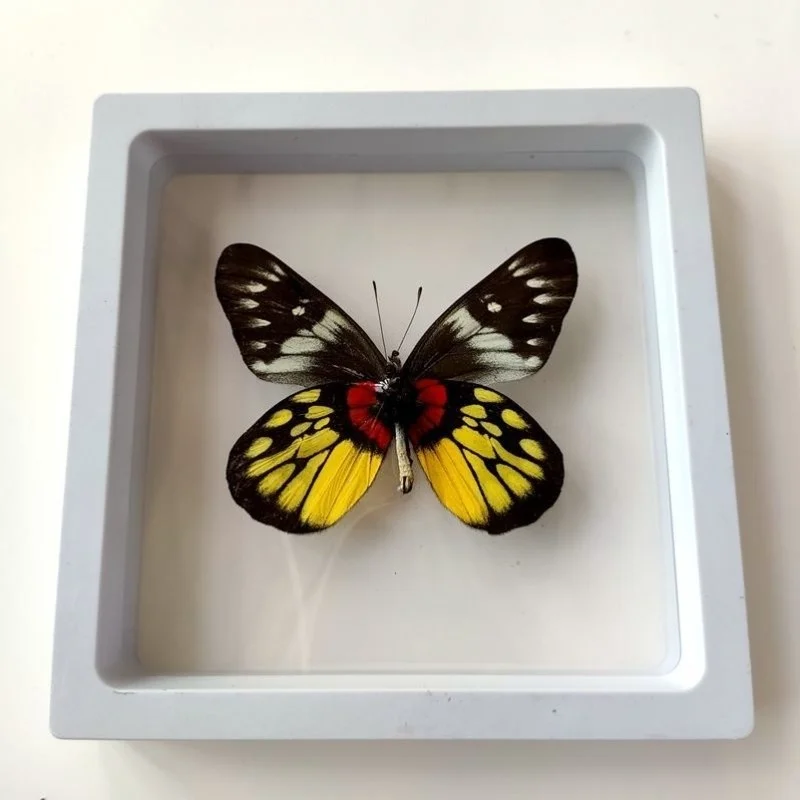 Real Insect Specimen Real Butterfly Holiday Gift Modern Simple Creative Desktop Decoration Picture Frame Specimen Birthday Gift 3