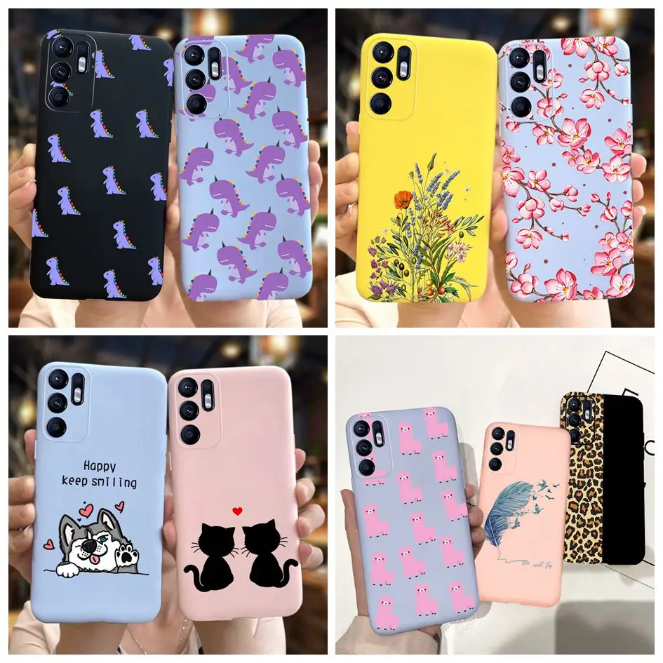 Cute Dinosaur Cartoon Phone Case Cover - Soft Housing Design