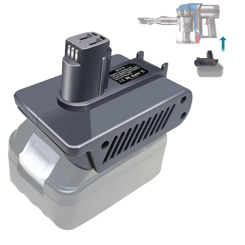 Accessories 18V Battery Adapter Universal Multi-functional Vacuum Charger Li-ion Battery Converter for Dyson