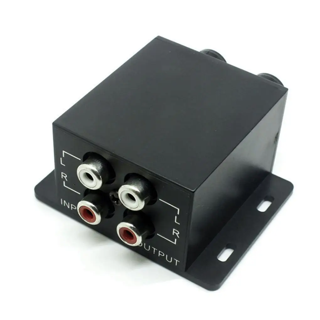 Automatyczny wzmacniacz mocy kompaktowy basowy Subwoofer korektor uniwersalny Crossover kontroler praktyczny interfejs wyjście RCA