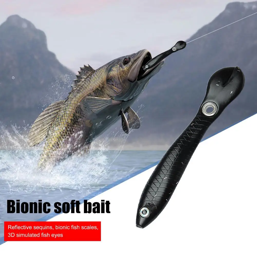 5/10pcs 10cm 6g Soft Bionic Fishing Lure Dying Prey Realistic Moving  Fishing Lure Bait For Fishing Wobbler Swimming Bait Lures