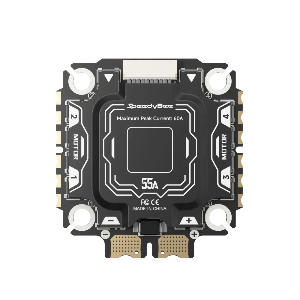 Speedybee F405 V5 32-bit 55A 30.5*30.5mm Model Aircraft Stack (F4 V5 Flight Controller+OX32 55A 4in1 ESC) For RC FPV Drone thumbnail 6