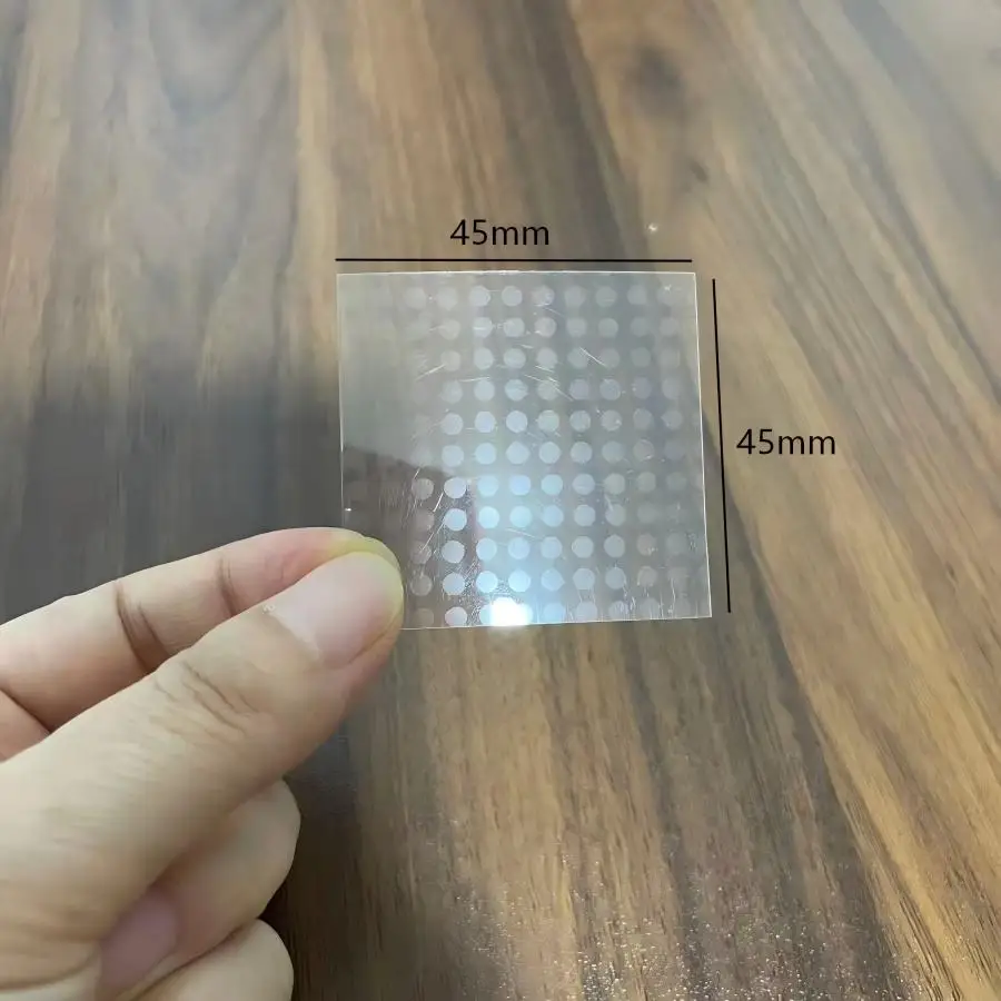 회절 필름 크기 45mm*45mm 하트/별/나비 10개 이상의 홀로그램 회절 필름 DIY 광학 격자 필름