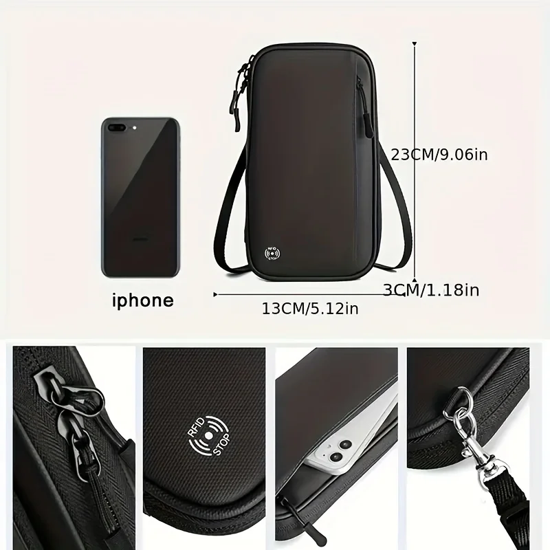 Travel Passport Wallet Passport Holder RFID Blocking Waterproof Bag Document Organizer For Women And Men