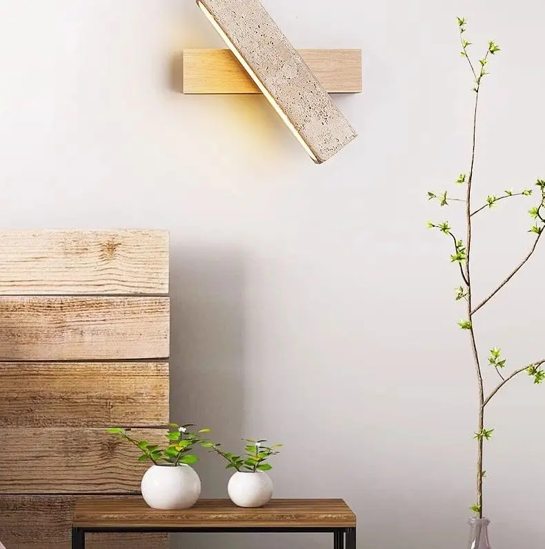 Natural Stone Wall Lamp Sconce image 6