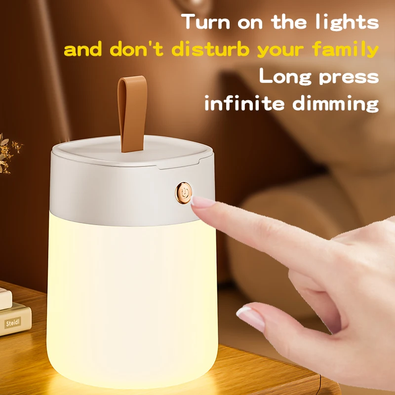 Rechargeable Dimmable LED Table Lamp for Bedroom Decor and Gifting