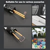 100W Cordless Plastic Welder Kit 3in1 Plastic Welding Gun With Soldering Iron Trowel Hot Stapler For Auto Bumper Plastics Repair 3