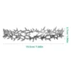 Crown of Thorns Party Hair Accessoryvintage Silver Bride Headband Prom Metal Tiaras stage perform prop Women Wedding 6
