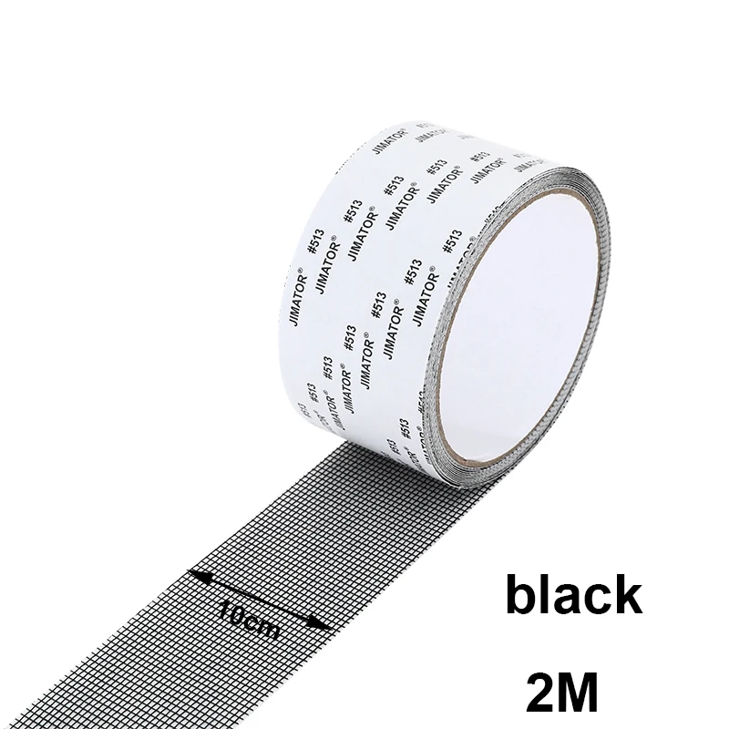 10cmx2m black