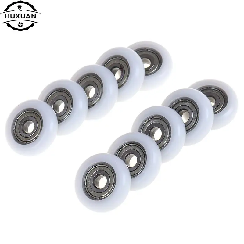 2/5/10pieces Diameter 23mm Sliding Shower Roller Wheel Plastic Door Replacement Roller Wheel Runner