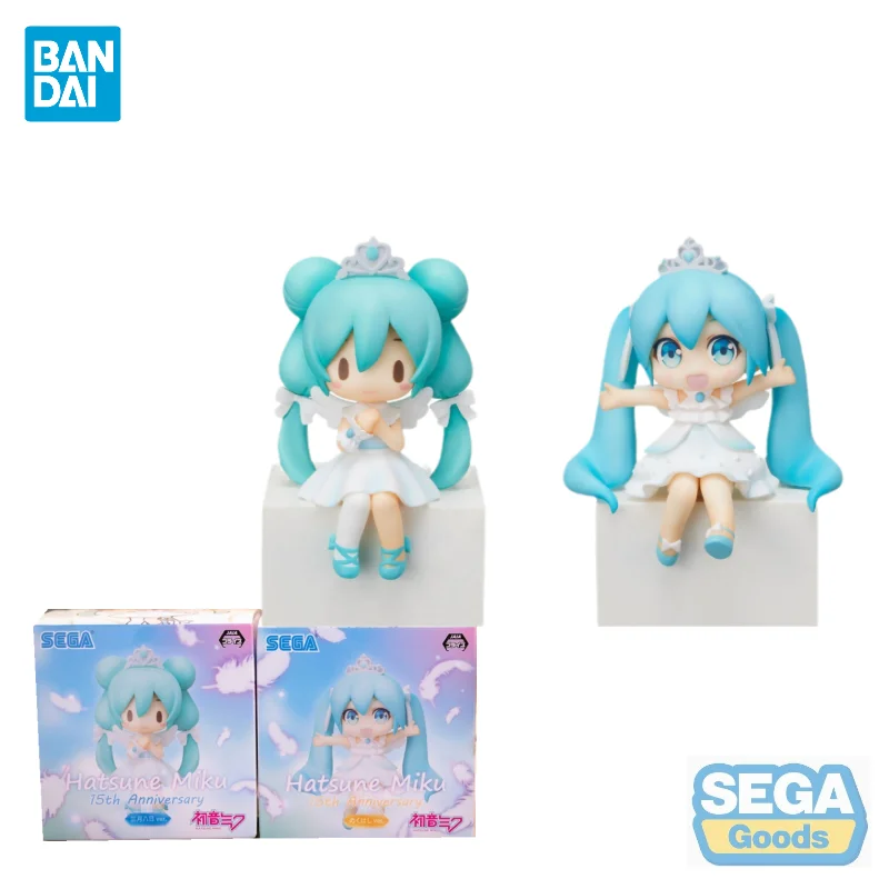 

SEGA Original Piapro Characters Anime Figure PM Hatsune Miku 15TH Anniversary Action Figure Toys For Kids Gift Collectible Model