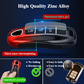 Custodia per chiave auto moda Shell per Chery Tiggo 8 Arrizo 5 Pro Gx 5x eQ7 Chery Tiggo 7 Pro 2020 accessori portachiavi Styling - Custodia per chiave auto moda Shell per Chery Tiggo 8 Arrizo 5 Pro Gx 5x