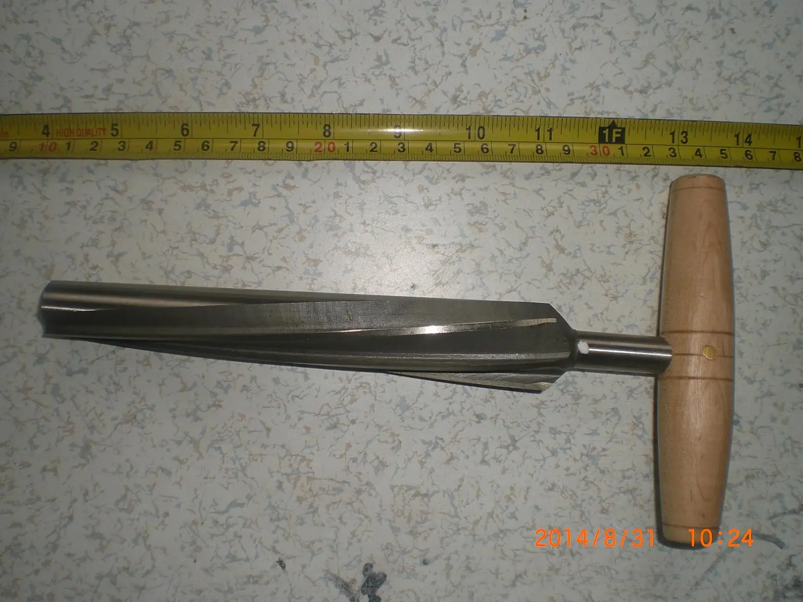 1 Pc Quality Double Bass End Pin Reamer Luthier Tool Violin Parts