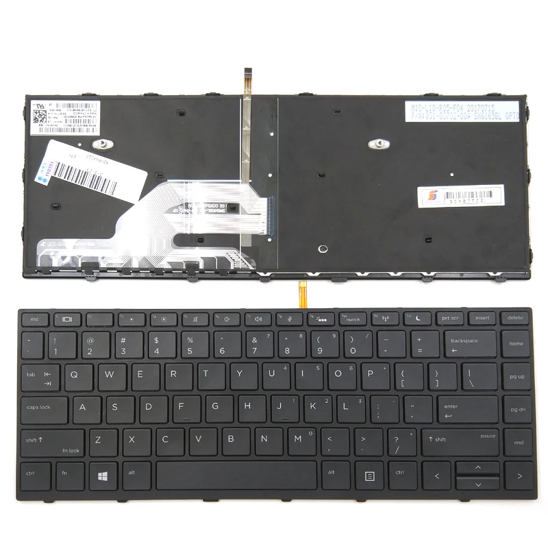 

Новая клавиатура для ноутбука HP Probook 430 G5 440 G5 445 G5 Series с подсветкой