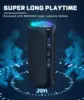 Ortizan X8 Pro Bluetooth Speaker Portable with 40W Stereo Sound,Rich Bass,IPX7 Waterproof, 30H Playtime, Mixed Color Lights,3 EQ 5