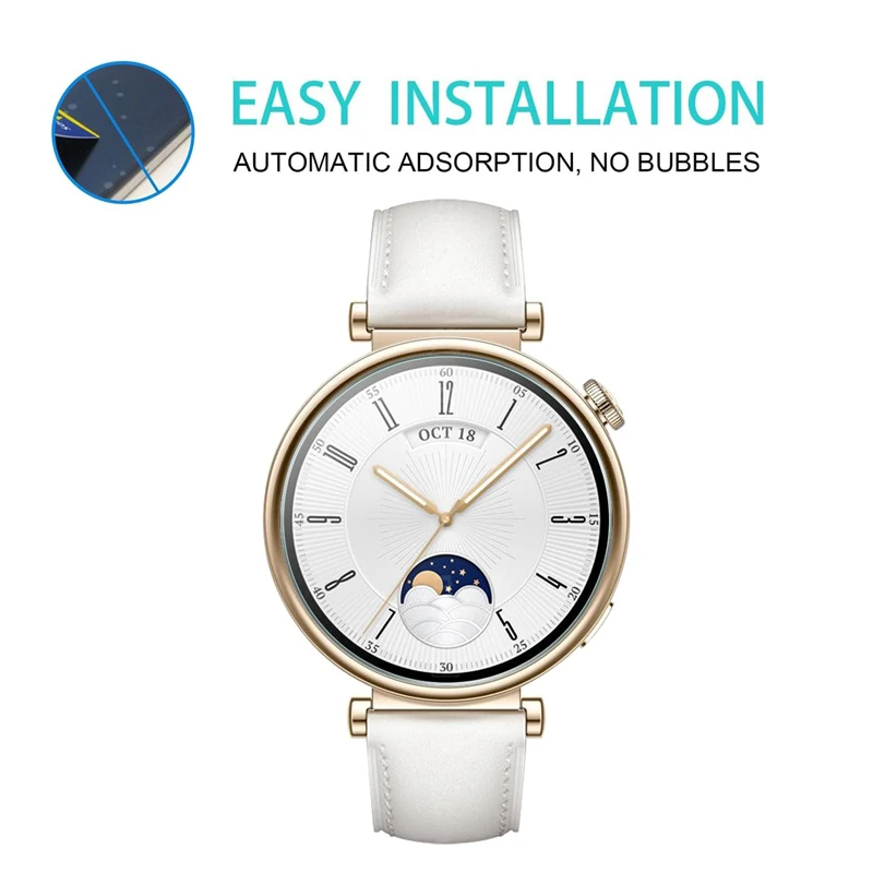 Premium Tempered Glass Screen Protector for Huawei Watch - Anti-Shatter Protective Film