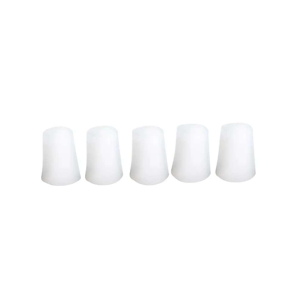 

Useful Brand New Durable High Quality Silicone Cone Plugs High Temp 100Pcs/Set Accessories Classroom For Scientist Home