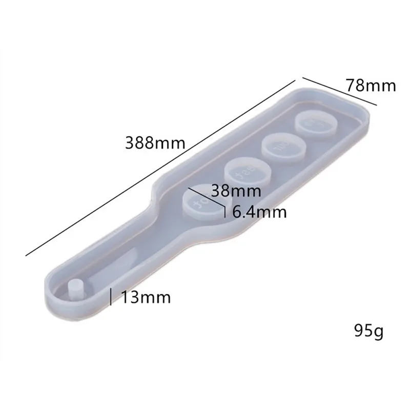 Vassoio porta bicchieri lungo in silicone fai da te, stampo in resina epossidica UV a quattro fessure per bicchieri da birra e vino_voghion.com