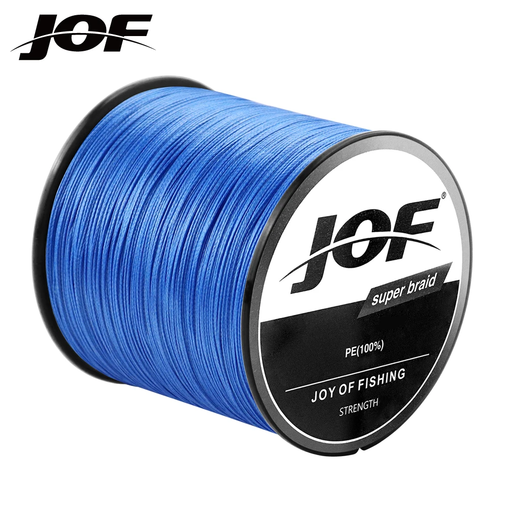 

Плетеная рыболовная леска JOF, 8 нитей, 300/500/1000/100 м