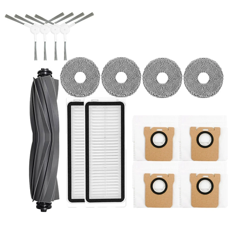 

Основная боковая щетка, Hepa фильтр, Швабра, пылесборник для робота Dreame Bot L20 Ultra / X20 Pro