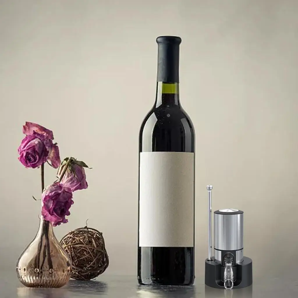 

Электрический аэратор, насадка для ускоренного окисления с выдвижной кнопкой, портативный диспенсер для влюбленных