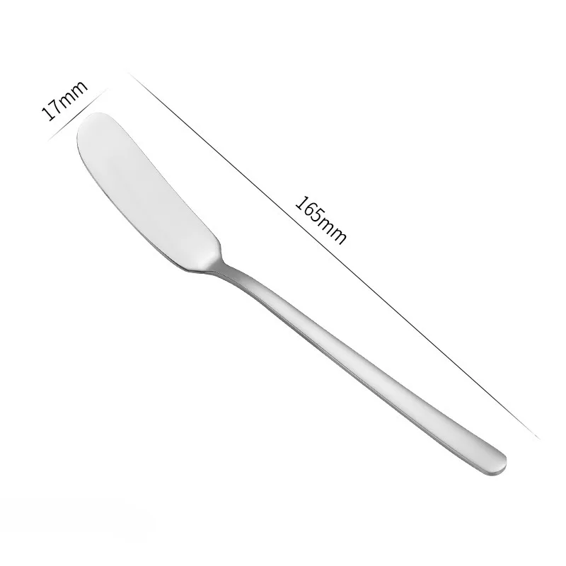 304 Stainless Steel Korean Butter Knife Butter Knife Jam Spatula Peanut Bread Toast Spatula