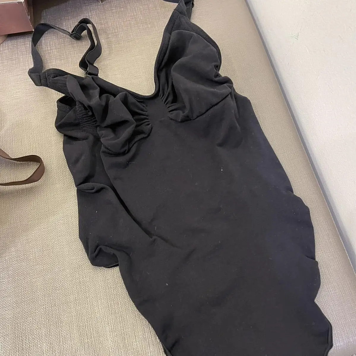 Kardaian Replacement Strap Bodysuit Slimming Waist apewear Women's Underwear Thin oulder Strap Flat Footed Pan