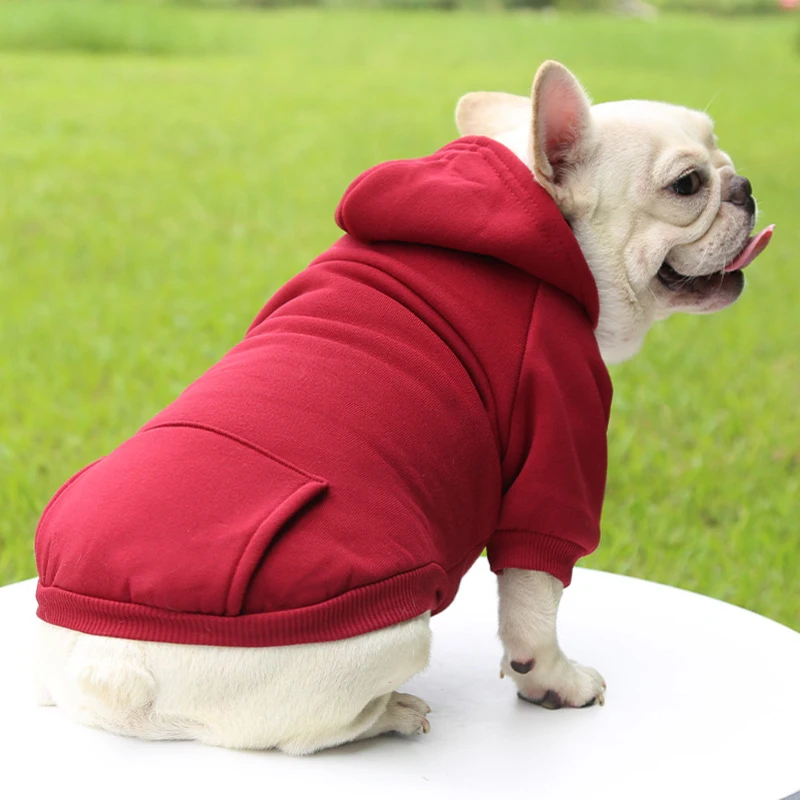 Warm Hooded Dog Sweater 1