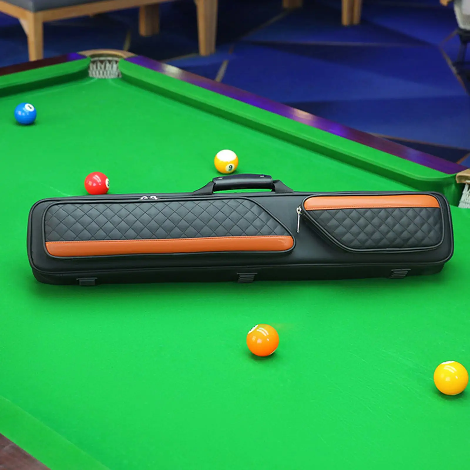 Pool Cue Bag Billiard Pool Case 1/2 Snooker Protective Pouch
