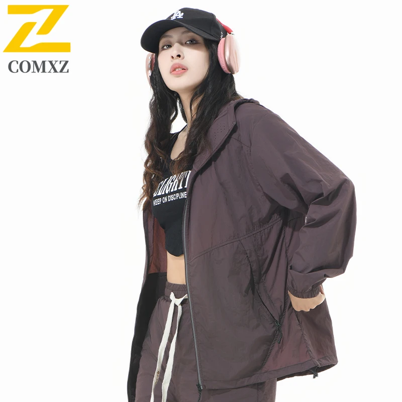 Skin Jacket UV Protection Hoodie UPF50+ Lightweight Waterproof  for Hiking Camping Fishing Premium Couple's Sunscreen clothing