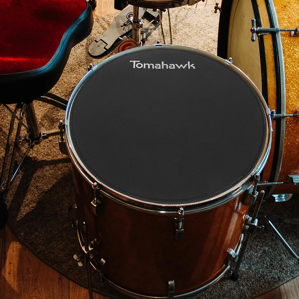 

Drum Pad Drum Dampener Drum Mat Rubber Drum Practice Pad Replacement Drum Accessory