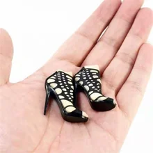 

Hot Sale 1/6th Female Soldier Shoes Little Pepper Same Model Sexy High Heels With Foot For 12inch HT PH JO Body Collection