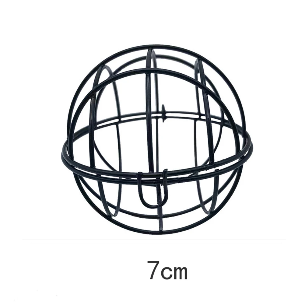 4Pcs Metal Ball Bird Feeder Set with Hanging Chain Squirrel Proof Bird Feeders for Outdoor Garden Hummingbird Feeders