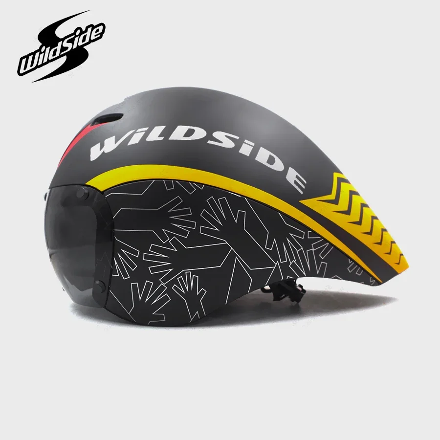 Wildside TT Road Cycling Helmet Integrally-Molded Aero