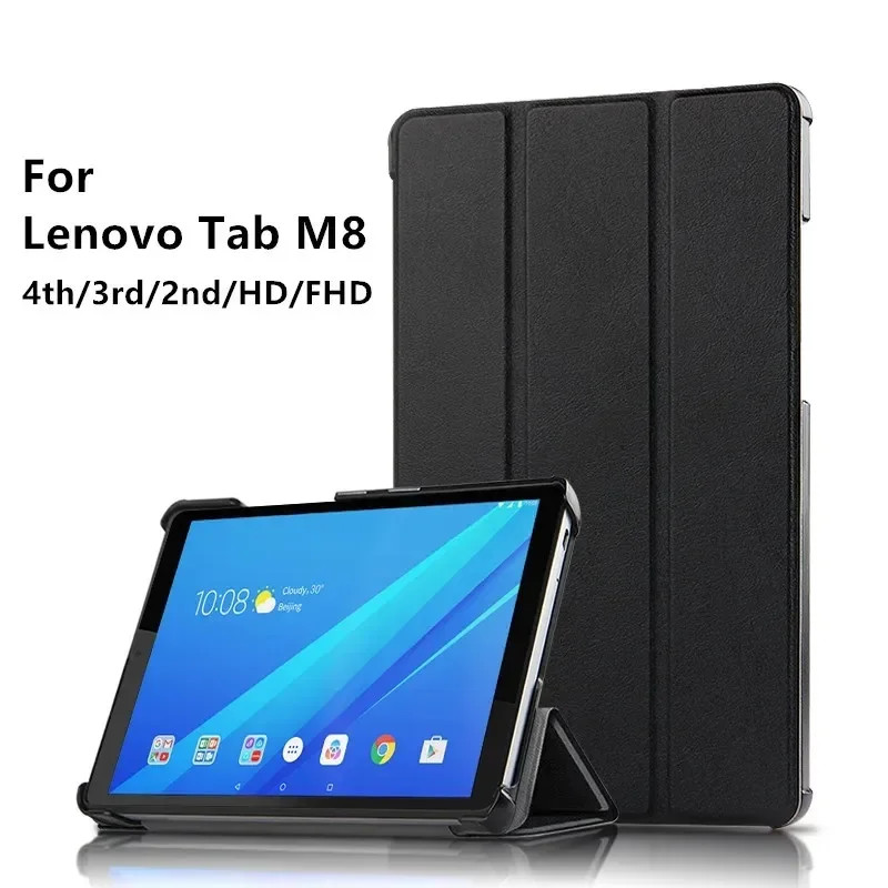 Custodia Per Lenovo Tab M8 Hd Fhd 8 Pollici Gen 3Rd 2Nd 4Th Tablet M9 Tb-8705F/X Tb-8505F Tb-8506F/X Custodia Protettiva Smart Cover