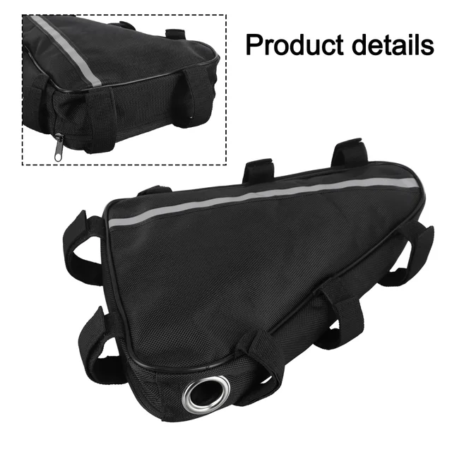 Bike Pouch Waterproof Electric Bike Triangle Battery Bag, Triangle