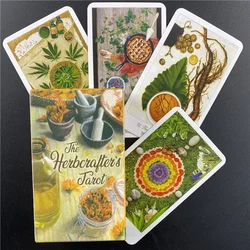 English Version The Herbcrafter's Tarot Deck  Game Board Oracle Cards Famlily Party Playing