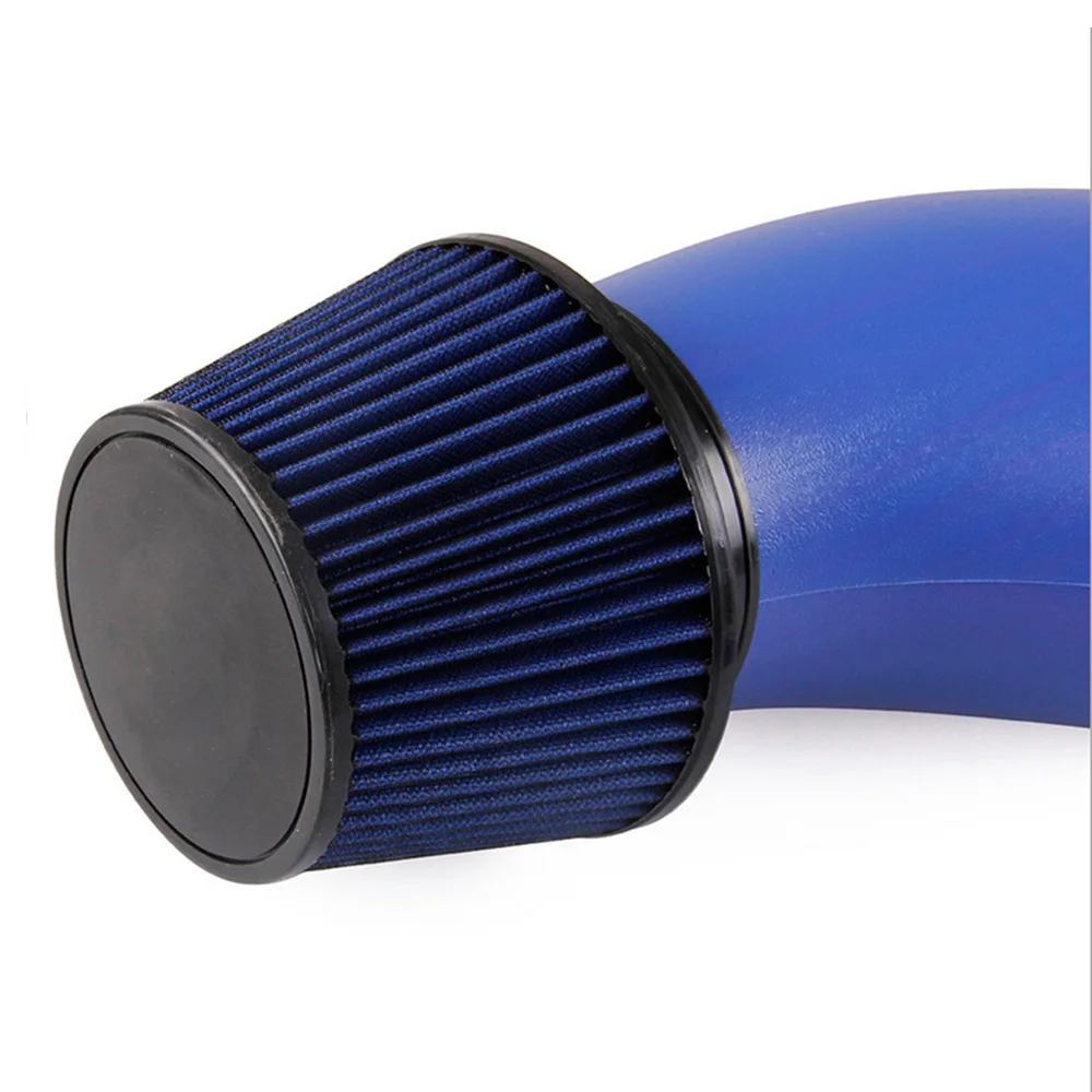 Car Air Intake Pipe For Honda Civic 92-00 EK EG Air Filter Intake Pipe Black Red Blue Real Carbon