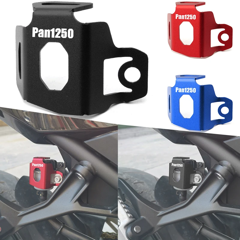 Фото Аксессуары PAN1250 CNC Защитная крышка заднего резервуара жидкости для Harley Pan America ADV 1250 PA1250 PANAMERICA Special №1