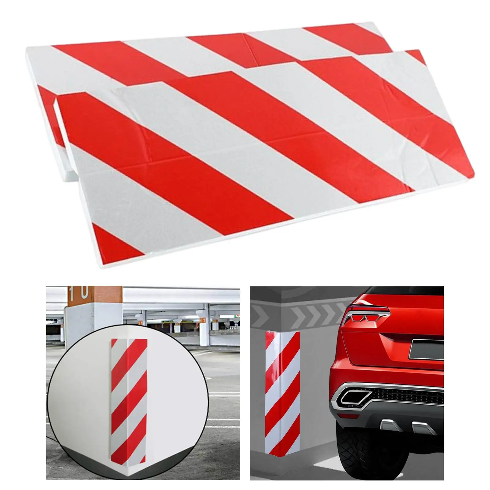 2 Pack Garage Wall Protector Self Adhesive for Parking Garage Warehouse