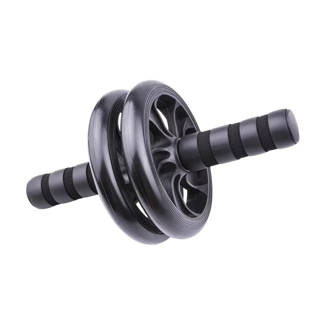 Description Picture 3 of itemProfessional Black AB Roller Wheel For Men 16 Inch Home Use Abdominal Wheel Double Design For Effective Stomach Slimming
