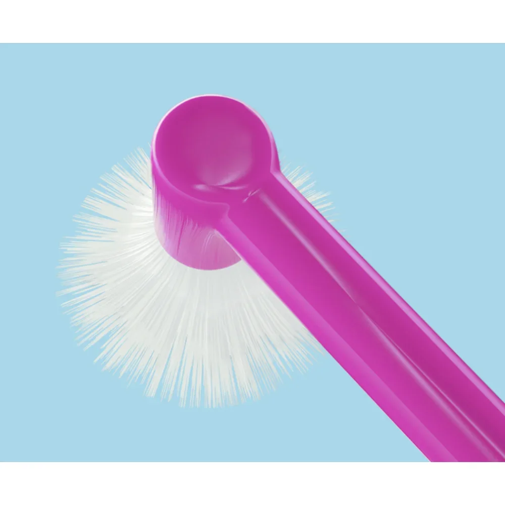 Soft Toothbrush Orthodontic Interdental Brush Single-Beam Soft Teeth Cleaning Toothbrush Oral Care Tool Small Head Soft Hair Implant Adult