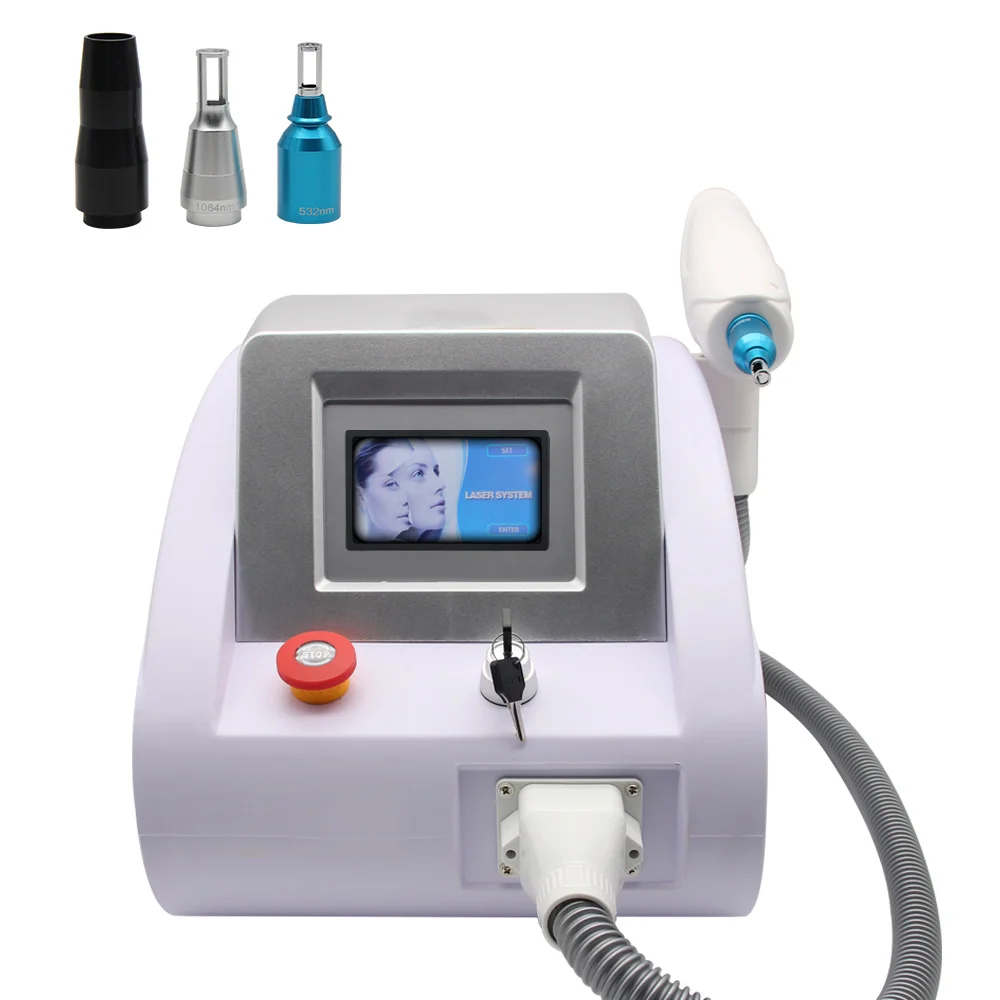 Tattoo Removal Laser Carbon Peeling Q Switch ND Yag Dark Pigmentation 1064nm 755nm 532nm Freckle removal Whitening SPA Facial